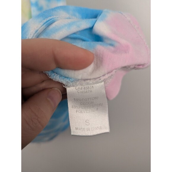 Pink Floyd T-Shirt Women's Small The Dark Side Of‎ The Moon Tie Die Short Sleeve - Picture 7 of 10